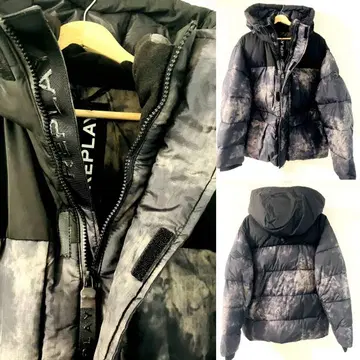 REPLAY 충전솜 다운 자켓 XL