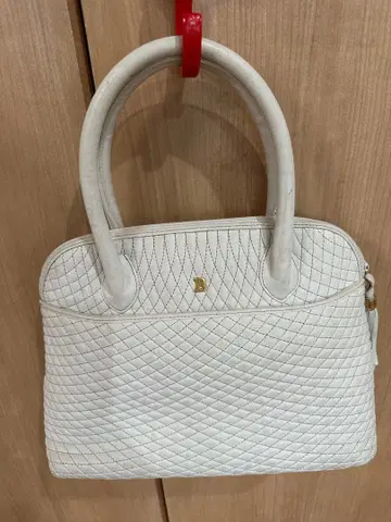 BALLY 화이트 핸드백