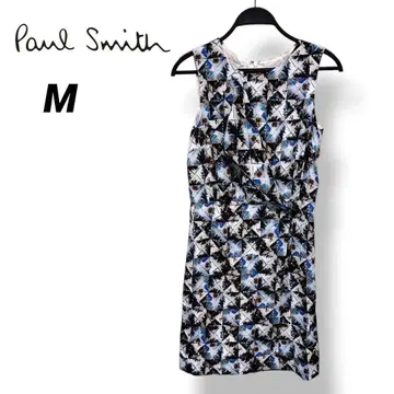 [ Paul Smith ] 폴스미스 슬리브리스 원피스 올 패턴 M