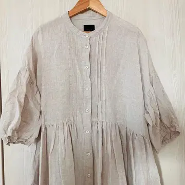 늑대와 올빼미 올빼미와 달의 소리 아나벨 린넨 원피스 7부 소매