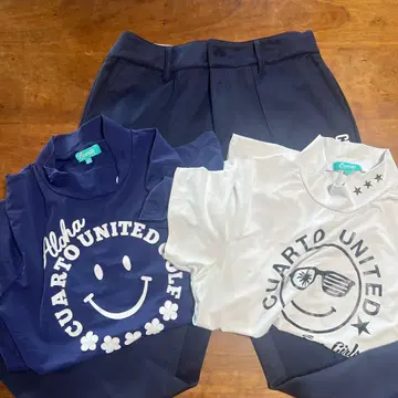 CUARTO UNITED 여성용 골프웨어 세트