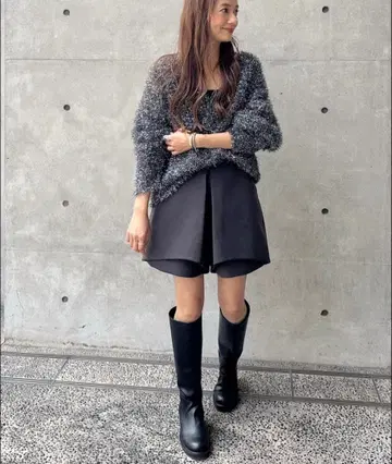 cygne 더블 숏팬츠 lena 0 사이즈 브라운