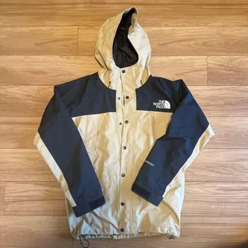 THE NORTH FACE 마운틴 후드티 M 베이지/네이비