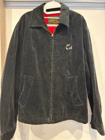 CALEE 코듀로이 자켓 블랙