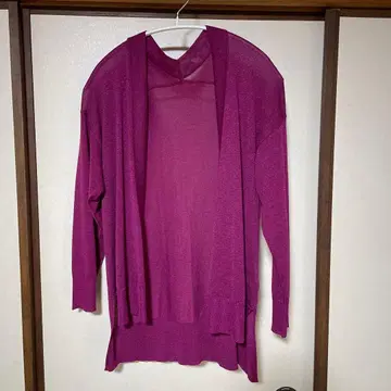 긴팔 가디건 피노레