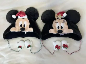 미키 미니 크리스마스 팬캡