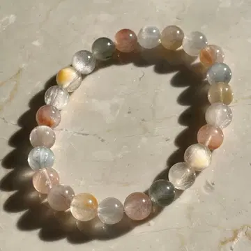 아름다운 캣츠아이 토끼 헤어 루틸 팔찌