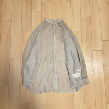 Sense of place 센스 오브 플레이스 시어 긴팔 셔츠 그레이