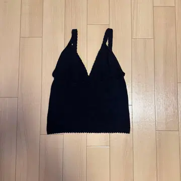 ZARA 자라 뷔스티에 니트 네이비