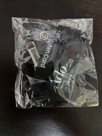 Ado 요다카 라쿠텐 클리어 파일 스트랩 와펜 세트