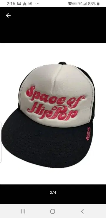 아무로 나미에 Space of Hip-Pop 투어 캡 AMURO'05