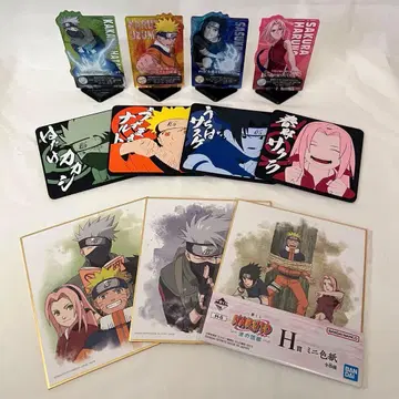 나루토 아크릴 스탠드 4개 세트