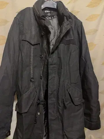 Audience 블랙 모즈 코트 보관 관리품