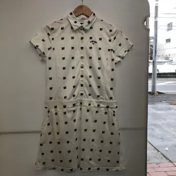 캘러웨이 폴로 원피스 M 꽃무늬 자수
