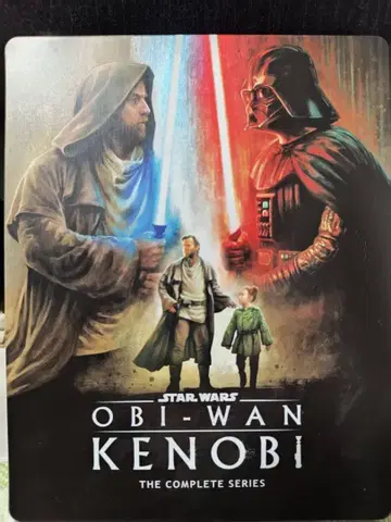 초레어 단종 오비완 케노비 Blu-ray 스틸북