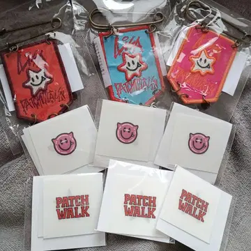 LiSA 패치워크 PATCH WALK 뱃지 오사카 후쿠오카 구마모토