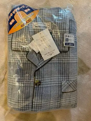 체크 무늬 파자마 M