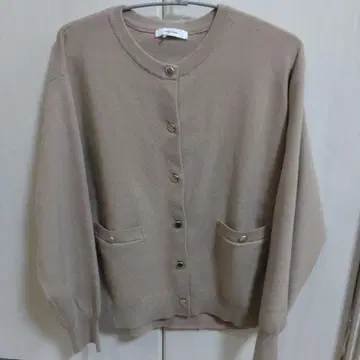 GLOBAL WORK 베이지 가디건 REG