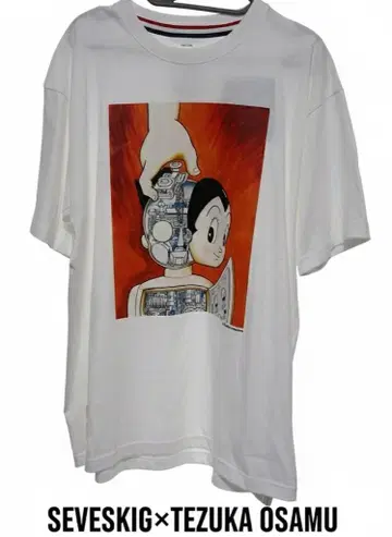 seveskig x 철완 아톰 새상품 T셔츠 L