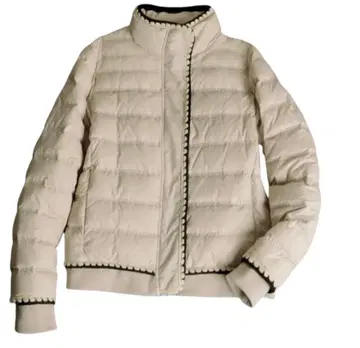 La MODE 자수입 다운 코트 M 새상품급