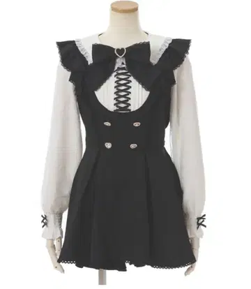 리즈리사 LIZLISA 프릴 스핀들 셋업