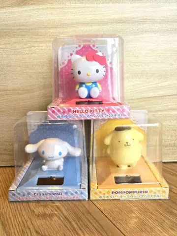 흔들흔들 솔라 스윙 파스텔 키티 시나몬 폼폼푸딩 컴프