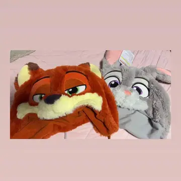 주토피아 주디 닉 팬캡