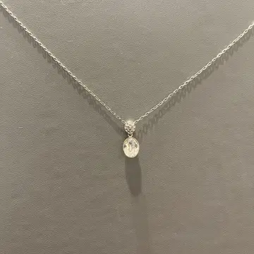 스와로브스키 목걸이 오벌 (상자 없음)