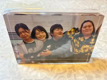 볼 아크릴 블록 포토 카드 4장 포함