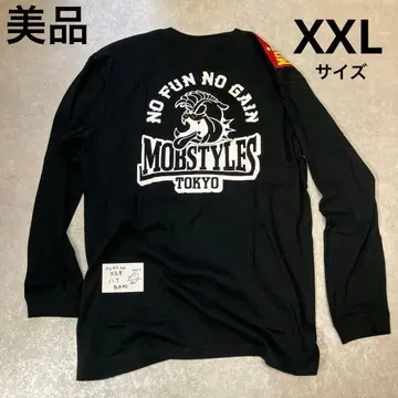 [ 새상품급 ] MOBSTYLES 긴팔 롱T 블랙 XXL1