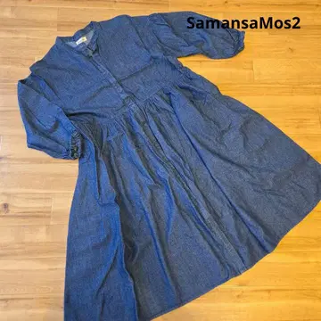 사만사 모스모스 SamansaMos 2 데님 원피스 여성용