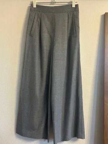 TOMORROWLAND 울 와이드 팬츠