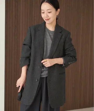 plage 빅 테일러드 자켓