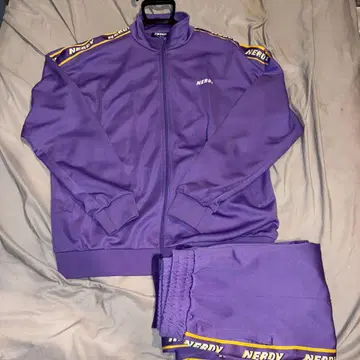 NERDY 널디 저지 셋업 보라색