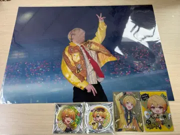 AMPTAK x COLORS 아키 군 캔뱃지 카드 세트