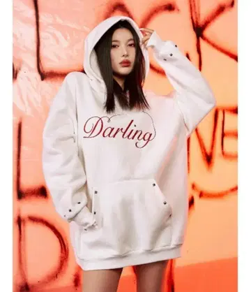 darich 그래픽 스터드 후디