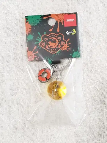 스플래툰3 금 연어알 키링 연어 러쉬 Nintendo