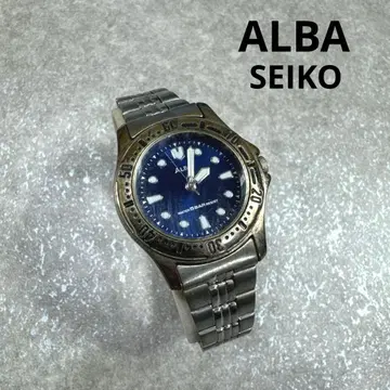 ALBA 알바 SEIKO 세이코 V821-0A30 베젤 손목시계