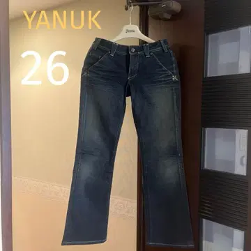 YANUK 다크 블루 데님 팬츠