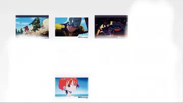 지크 액스 제일복권 H상 클리어 포스터 4종류