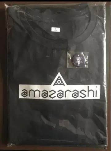 amazarashi 아오모리 한정판 T셔츠 캔 배지 세트 메시지 보틀