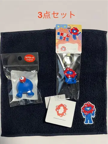 오사카 만박 EXPO25 미야쿠미야쿠 엉덩이 마그넷 타월 참 3종 세트