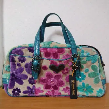 Think Beef 꽃무늬 핸드백