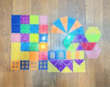 마그넷 타일 3D 블록 세트