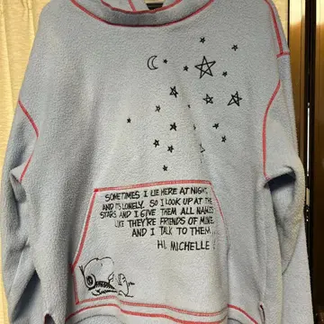 snoopy 플리스 자켓