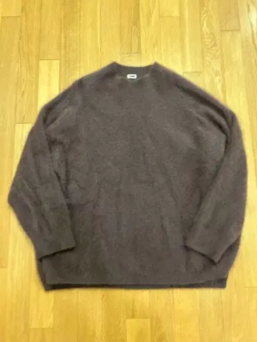 캐시미어 블렌드 니트 풀오버