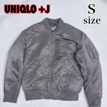 [새상품급] UNIQLO +J 하이브리드 다운 오버사이즈 MA-1 S