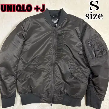 [새상품급] UNIQLO +J 하이브리드 다운 오버사이즈 MA-1 S