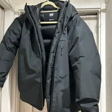 헬리 한센 블랙 다운 자켓