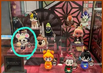 유니버셜 귀멸의 칼날 콜렉터블 키체인 근육 쥐